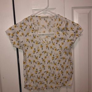 Sunflower Crop Top